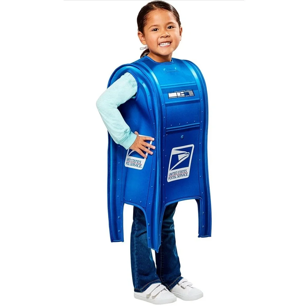 Official USPS Mailbox Toddler One Size Costume United States Postal Service